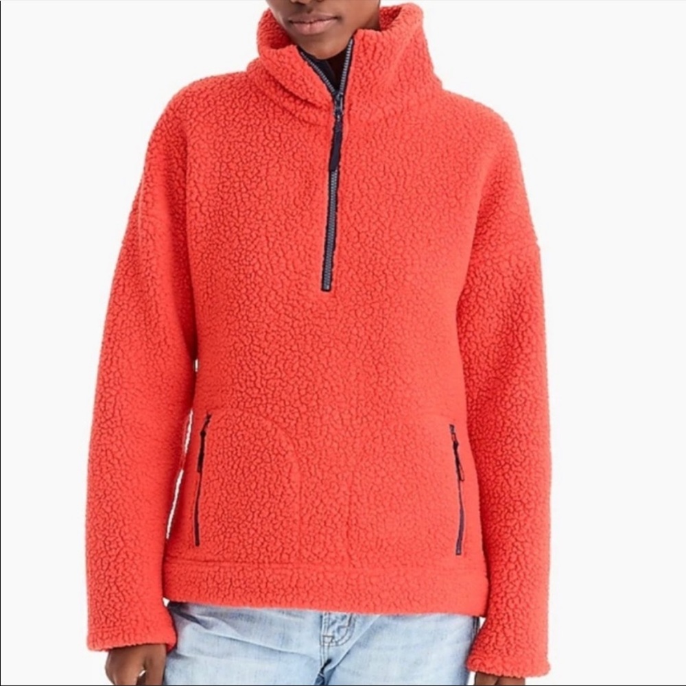 ❤️‍🔥 JCrew Polartec Fleece 1/2 zip ❤️‍🔥~med